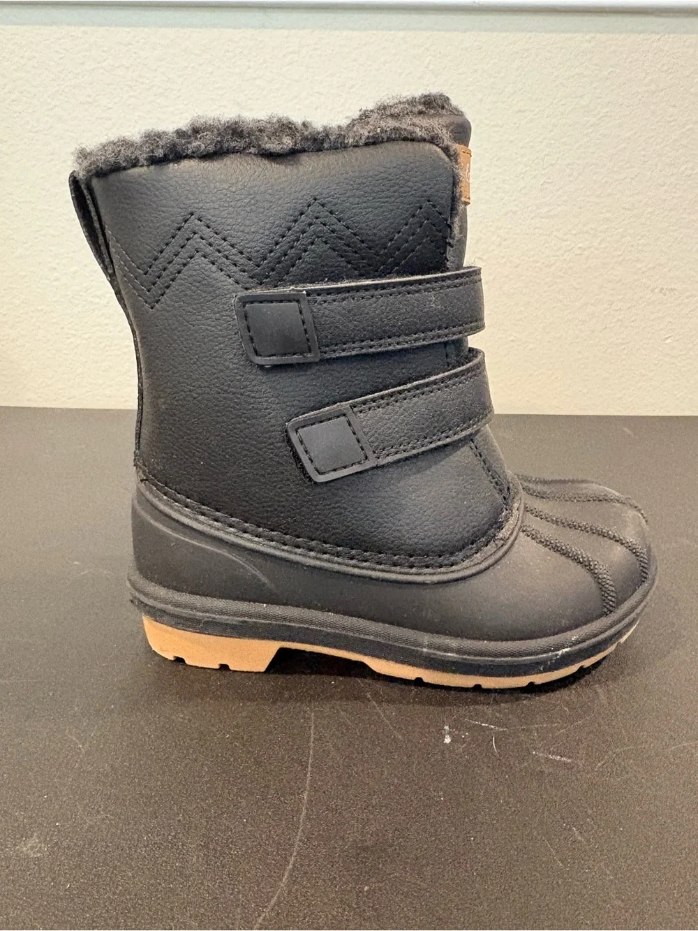 Cat & Jack Toddler Denver Waterproof Winter Snow Boots - Black Multiple Sizes